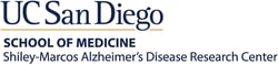 UCSDLogo-SOM-Shiley-MarcosAlzheimerΓÇÖsDiseaseResearchCenter-BlueGold-Print